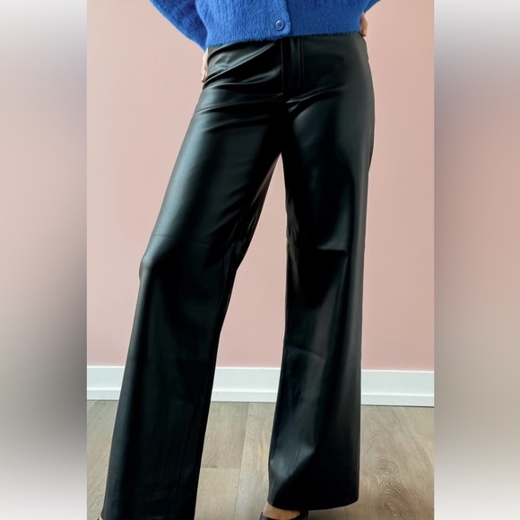 LEATHER PANTS   Vintage from JLC NY SIZE 10 - Picture 1 of 10
